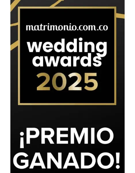 Insignia Wedding Awards 2025 de Matrimonio.com, premio ganado